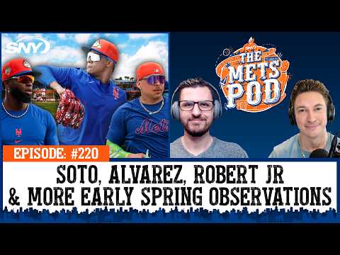 Juan Soto, Francisco Alvarez & more interesting observations of Mets spring training | The Mets Pod