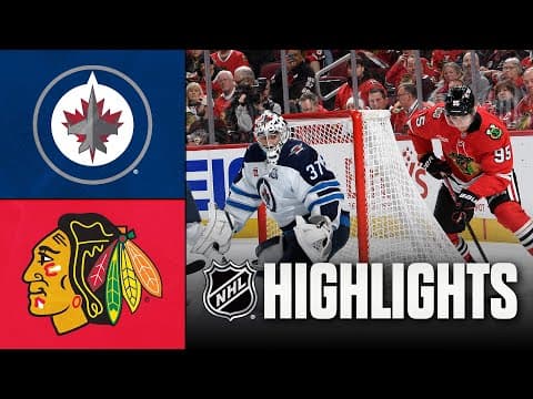 Jets vs. Blackhawks | NHL Highlights | January 19, 2026