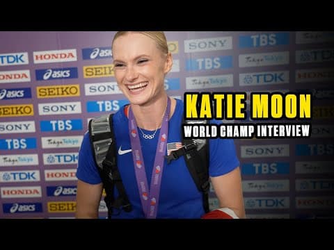 Katie Moon Gets THIRD STRAIGHT World Championships Gold | Tokyo 2025