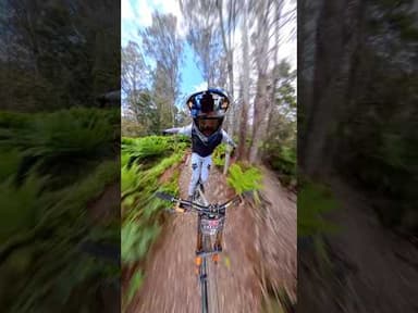 Downhill Speed Tunnel through the Jungle ⚡️🥵 #mtb