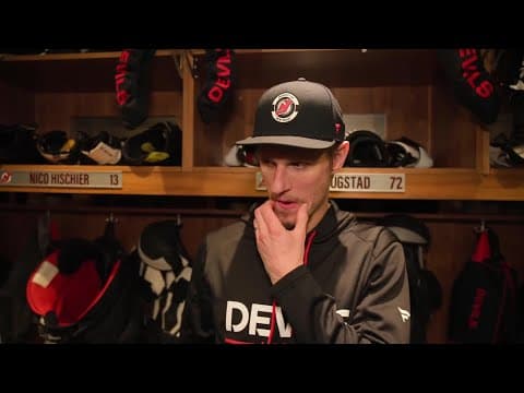 Bjugstad, Keefe talk before playing the NY Islanders