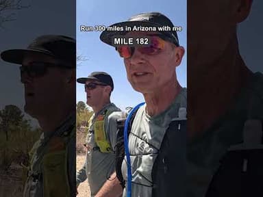 300 miles of Arizona Desert in one effort in 45 seconds - Monster 300 #running #arizonatrail #ultra