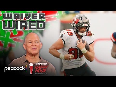 Best waiver wire TEs Week 11: Otton, Johnson, Loveland | Fantasy Football Happy Hour | NFL on NBC