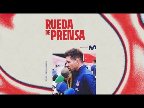 🎙️ SIMEONE Y KOKE | Rueda de prensa previa al Atlético de Madrid-Real Madrid | Supercopa de España