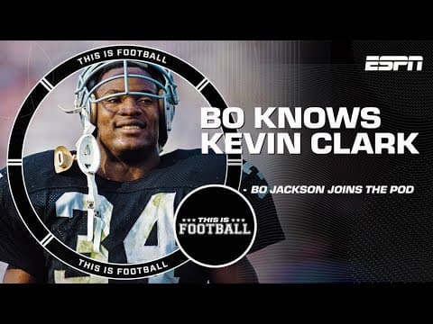 Emmitt Smith, Tony Gonzalez, Nakobe Dean, and Bo Jackson join This Is Football. !