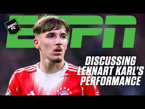 Has Lennart Karl earned his spot at Bayern Munich with Jamal Musiala close to return? | ESPN FC