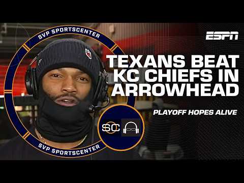 THE SKY'S THE LIMIT! 📈 Nico Collins is 'so proud' of Texans' defense after KC win | SC with SVP