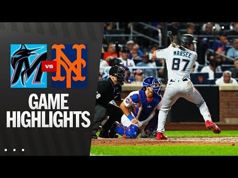 Marlins vs. Mets Game highlights (8/28/25) | MLB Highlights