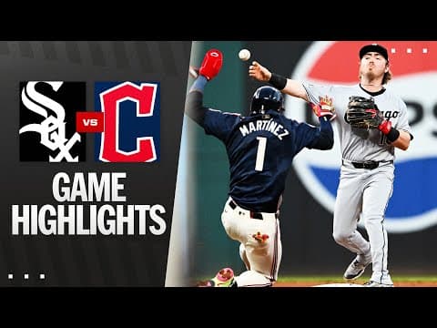 White Sox vs. Guardians Game Highlights (9/12/25) | MLB Highlights