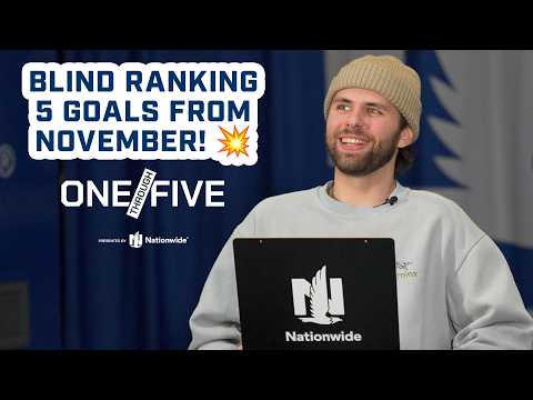 FIRE THE CANNON π₯ Fantilli & SIllinger Blind Rank 5 GOALS FROM NOVEMBER! | Nationwide 1 Through 5