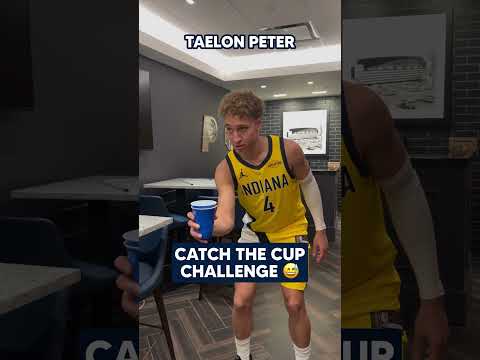 Taelon Peter Tries to Catch the Cup 👀
