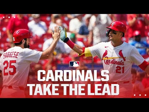 Bullpen meet ball, Lars Nootbaar goes deep to extend the Cardinals' lead! 🤩 | ラーズ・ヌートバー