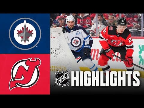 Jets vs. Devils | NHL Highlights | January 27, 2026
