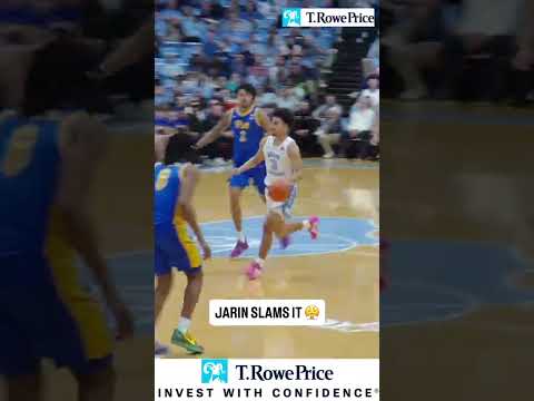 A season-high 19 points for Jarin Stevenson πͺ #unc #collegebasketball #accbasketball #basketball