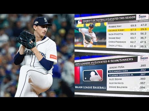 Previewing George Kirby's start for the Mariners in Game 3 of the ALCS against the Blue Jays!