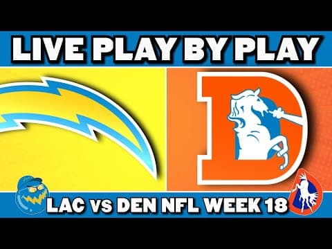 Chargers vs Broncos: Live Play by Play & Reaction