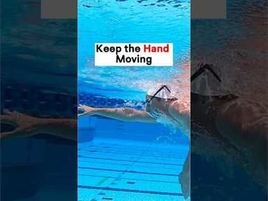 Keep the hand moving