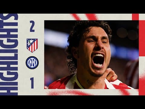 Atlético de Madrid 2-1 Inter | ⚽ Julián Alvarez & Giménez | HIGHLIGHTS, UEFA Champions League - MD5