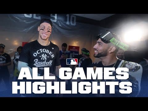 Highlights from ALL GAMES on 9/24! (Yankees and Mariners are headed to the Postseason, and MORE!)