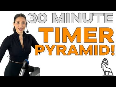 30-Minute Interval Pyramid Treadmill Workout (Follow Along)