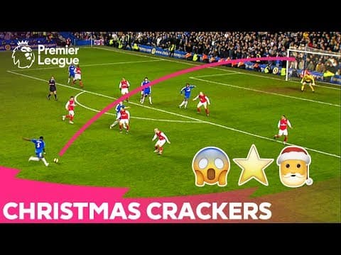 CHRISTMAS CRACKERS | Amazing Long Shot Premier League Goals