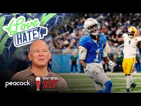 Jameson Williams showing full skillset in recent weeks | Fantasy Football Happy Hour | NFL on NBC