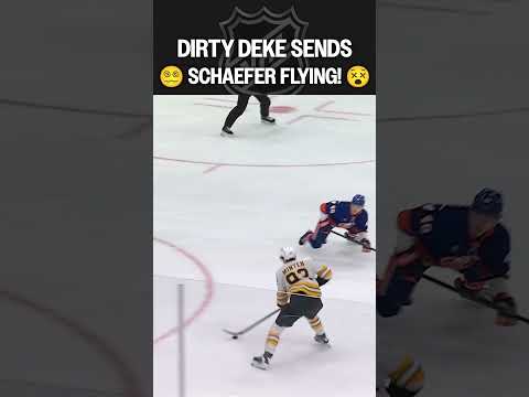 Schaefer gets DEKED into THANKSGIVING! 🫨🦃