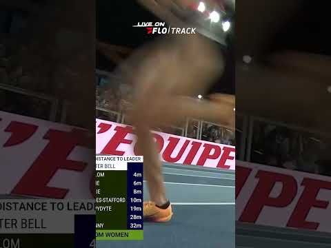 Georgia Hunter Bell comes within three tenths of breaking 4 minutes indoors over 1500m. Runs 4:00.21