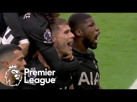 Micky van de Ven powers Spurs 1-0 in front of Burnley | Premier League | NBC Sports