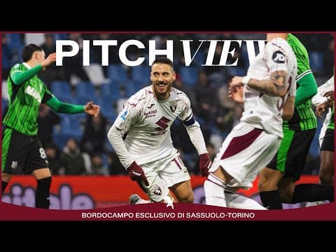TORO CORSARO A REGGIO EMILIA 🔥 | SASSUOLO-TORINO 0-1 | PITCHVIEW 🎥 | SERIE A ENILIVE 2025/26