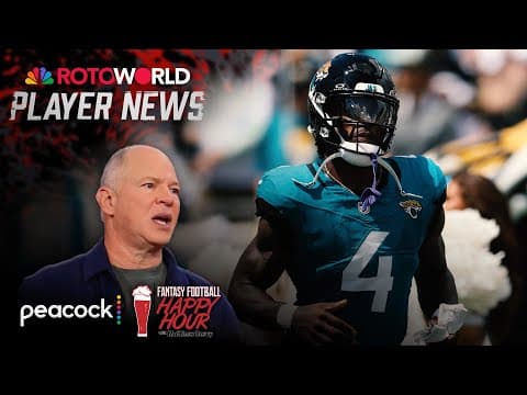 Impact of Jaguars trading Tank Bigsby to Eagles | Fantasy Football Happy Hour | NFL on NBC