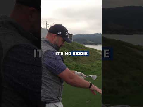 Aways dreamt of playing the world famous 7th at Pebble Beachβ¦ and I STUCK the landing!! π€©