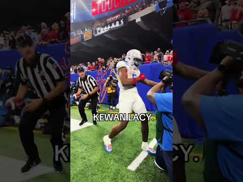Kewan Lacy was going in on Georgia 🔥