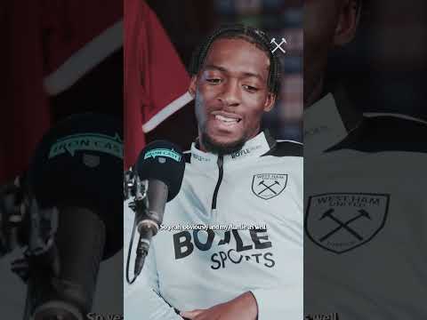 Axel Disasi: My Auntie is a West Ham fan❤️ #shorts