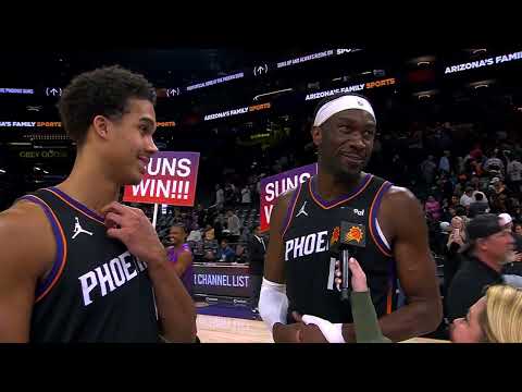 Oso Ighodaro and Mark Williams Postgame Interview | Phoenix Suns | 2-10-26