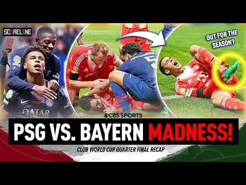 Doué and Dembélé help PSG defeat Bayern in Club World Cup | Musiala out for the season? | Scoreline