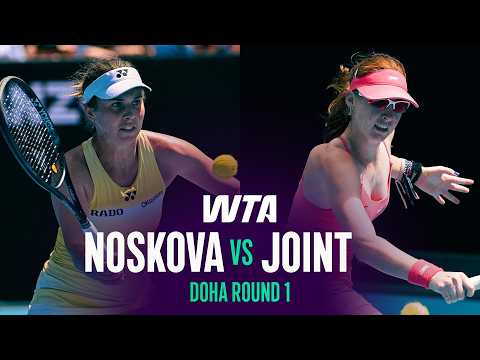 Linda Noskova vs. Maya Joint | 2026 Doha Round 1 | WTA Match Highlights