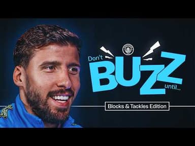 "This WINS the stylish award!" | Ruben Dias on Don't Buzz Until...
