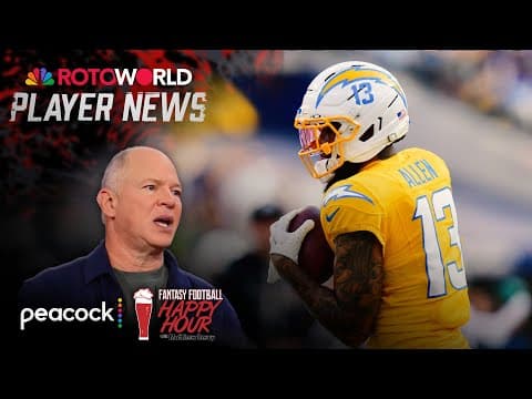 Which LA Chargersā weapons can be in starting lineups? | Fantasy Football Happy Hour | NFL on NBC
