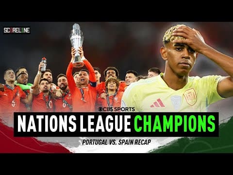 Portugal DEFEAT Spain in UEFA Nations League Final | Álvaro Morata with crucial miss | Scoreline