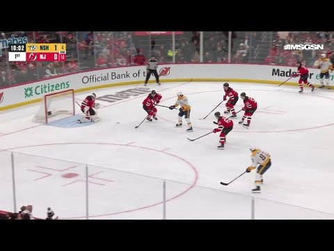 Jacob Markstrom 1st Regulation Period Top Goalie Saves