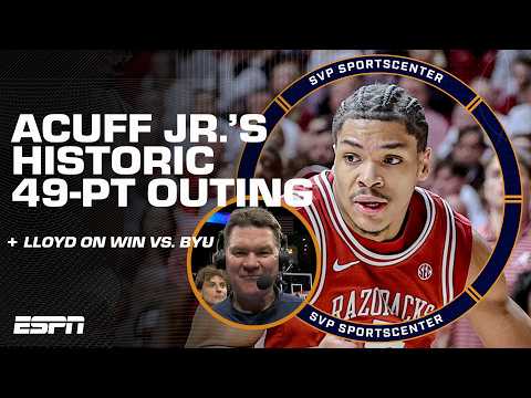 CBB RECAP 🍿 Arizona takes down BYU & Darius Acuff Jr. drops 49 PTS in 2OT thriller 🤯 | SC with SVP