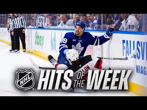 Reverse Hits & Heavy Contact: NHL Week 12βs Biggest Hits