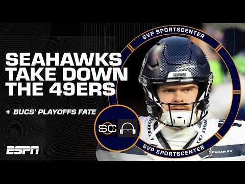 NFL Saturday Week 18 REACTION 🗣️ Seahawks take down 49ers to clinch 1 seed in NFC | SC with SVP