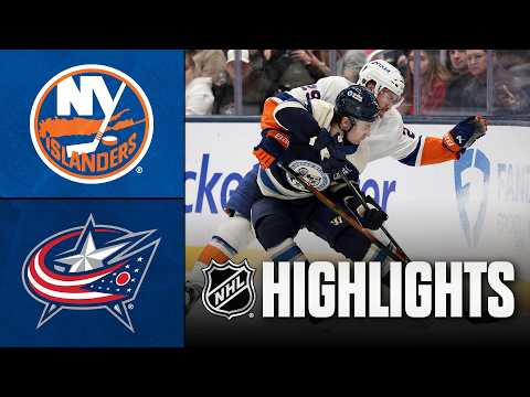 Islanders vs. Blue Jackets | NHL Highlights | February 28, 2026
