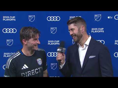 Andres Dreyer POSTGAME as San Diego Advance to Conference Finals! | 2025 Audi MLS Cup Playoffs