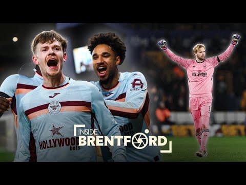 Keane Lewis-Potter's new celebration?! π€π§ | Inside Brentford | Wolves (A) | Pitchside