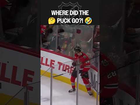 The classic DISAPPEARING PUCK trick! 🪄