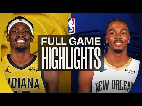 PACERS at PELICANS | FULL GAME HIGHLIGHTS | December 20, 2025