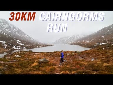The Boggiest Run Ever?! | 30km in Scottish Highlands